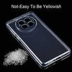 Custodia TPU trasparente ultrasottile 0,75 mm per Huawei Mate 50, ZTE nubia Red