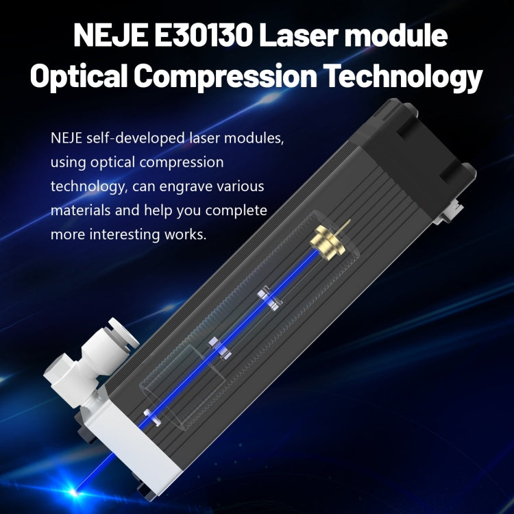 Modulo incisore laser NEJE E30130 5,5W 450nm