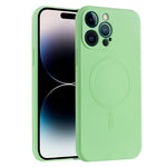 Custodia silicone liquido copertura totale per iPhone 14 Pro Max