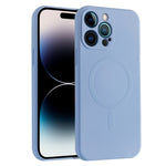 Custodia silicone liquido copertura totale per iPhone 14 Pro Max