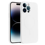 Custodia silicone liquido copertura totale per iPhone 14 Pro Max