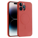 Custodia silicone liquido copertura totale per iPhone 14 Pro Max