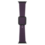 Cinturino in silicone con fibbia nera per Apple Watch