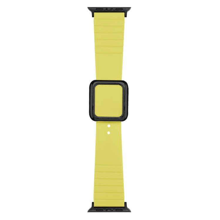 Cinturino in silicone con fibbia nera per Apple Watch