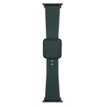 Cinturino in silicone con fibbia nera per Apple Watch