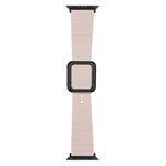 Cinturino in silicone con fibbia nera per Apple Watch