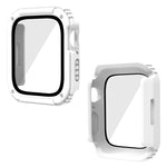 Custodia protettiva con pellicola vetro per Apple Watch 38/42mm
