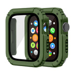 Custodia protettiva con pellicola vetro per Apple Watch 38/42mm