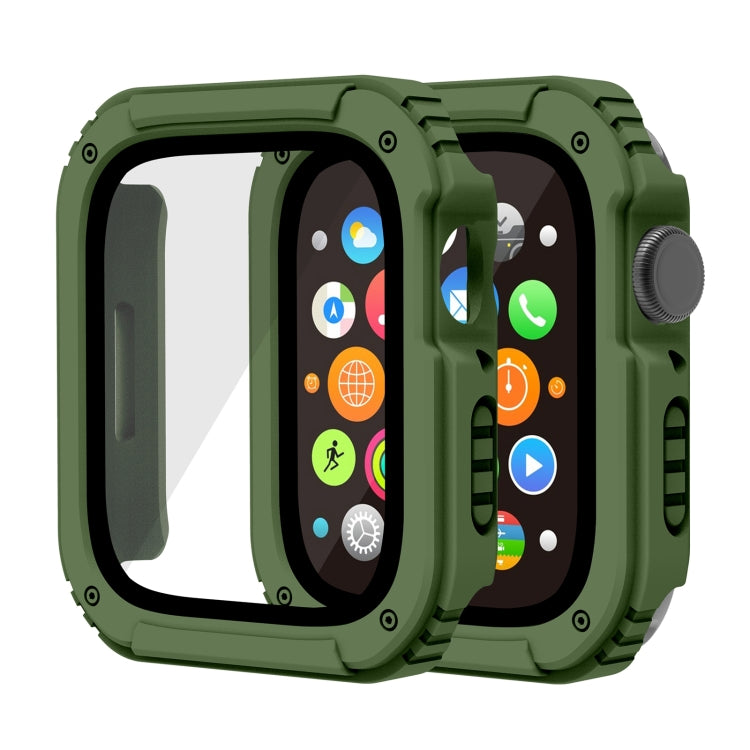 Custodia protettiva con pellicola vetro per Apple Watch 38/42mm