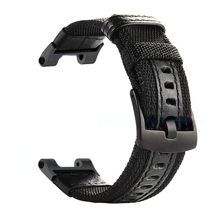 Cinturino in pelle e nylon per Amazfit T-Rex Pro