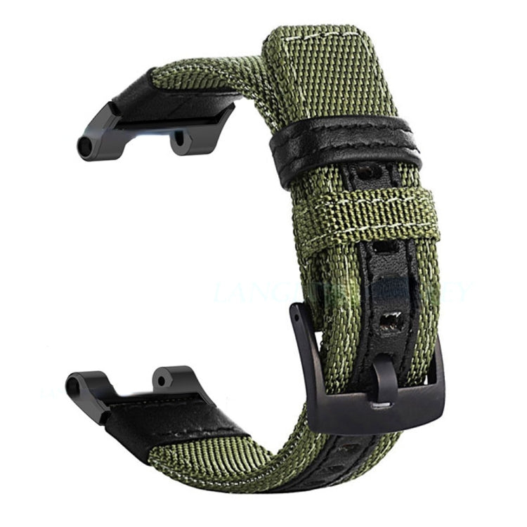Cinturino in pelle e nylon per Amazfit T-Rex Pro