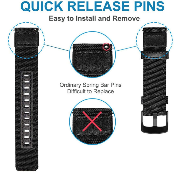Cinturino in pelle e nylon per Amazfit T-Rex Pro