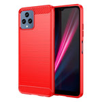 Custodia TPU in fibra di carbonio con trama spazzolata per OnePlus 10T, OnePlus