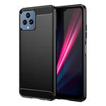 Custodia TPU in fibra di carbonio con trama spazzolata per OnePlus 10T, OnePlus