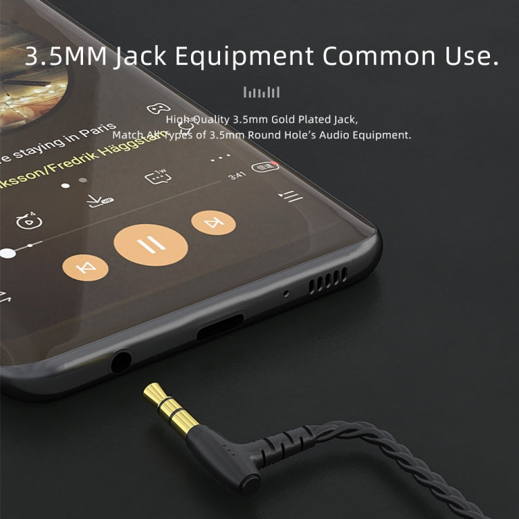 Cavo auricolari 3,5 mm in rame 1,25 m senza microfono