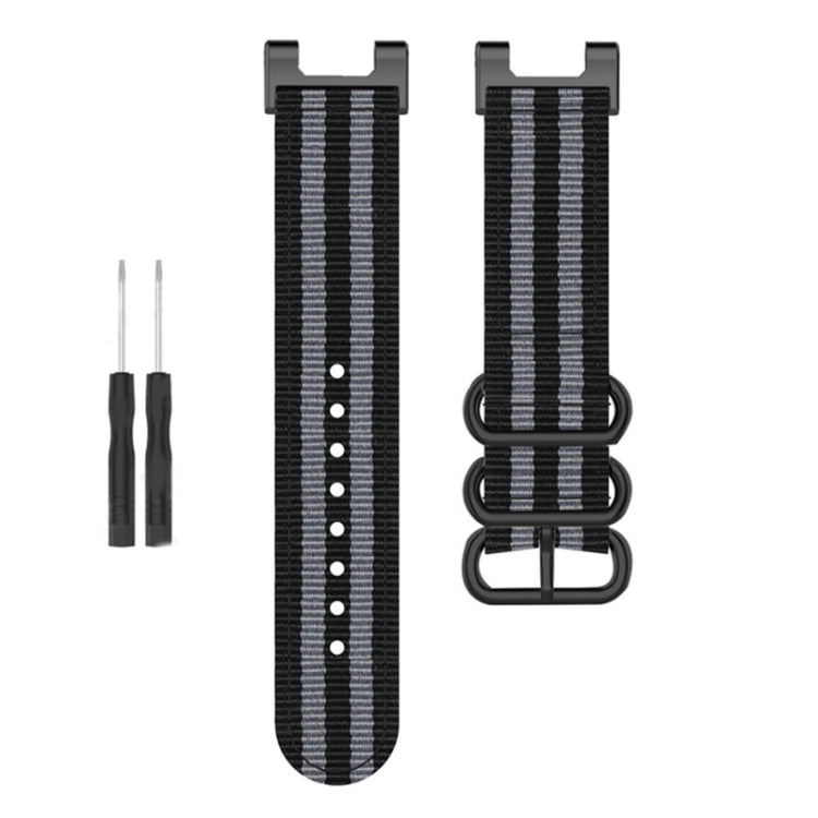 Cinturino in nylon con fibbia nera per Amazfit T-Rex Pro