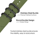 Cinturino in nylon con fibbia nera per Amazfit T-Rex Pro