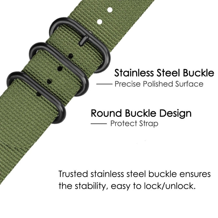 Cinturino in nylon con fibbia nera per Amazfit T-Rex Pro