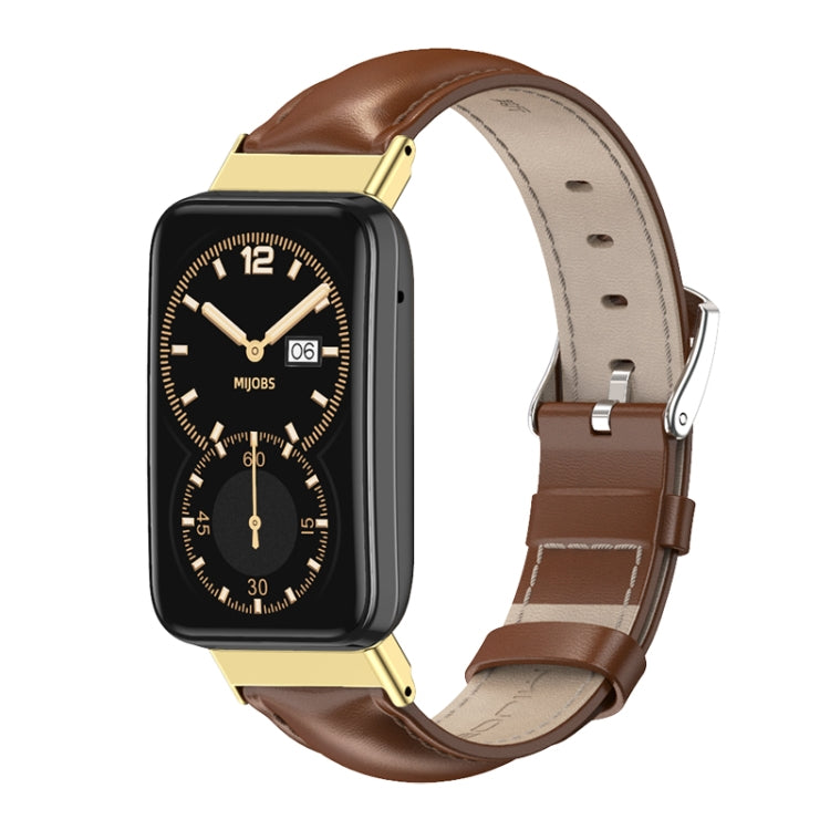 Cinturino in pelle bovina per Xiaomi Mi Band 7 Pro