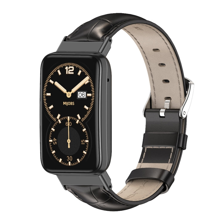 Cinturino in pelle bovina per Xiaomi Mi Band 7 Pro