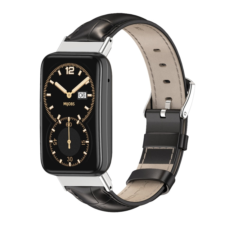 Cinturino in pelle bovina per Xiaomi Mi Band 7 Pro