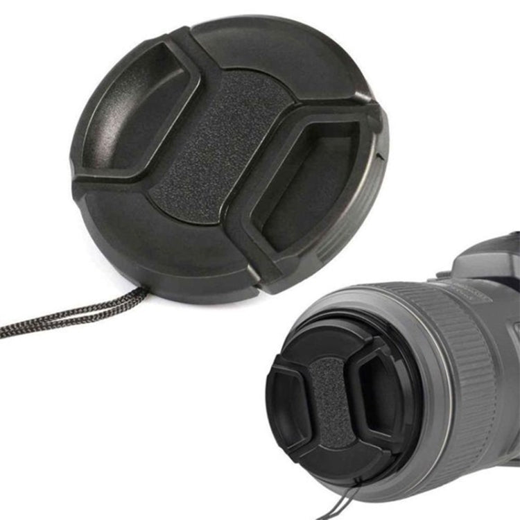 Copriobiettivo per fotocamera con pizzico centrale da 77 mm per Canon, 77mm