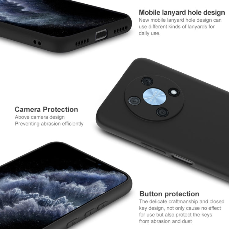 Custodia protettiva in TPU satinato antiurto per Huawei nova Y90 4G