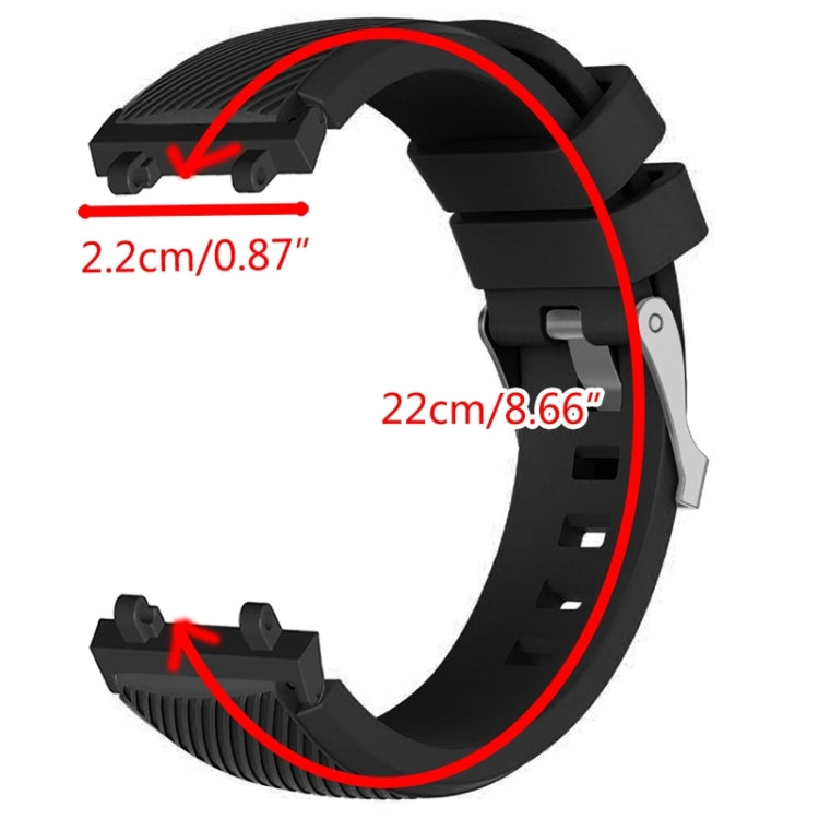 Cinturino in silicone per Amazfit T-Rex 2