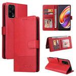 Custodia magnetica in pelle per Realme X7 Pro