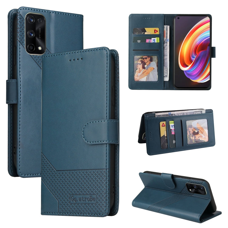 Custodia magnetica in pelle per Realme X7 Pro