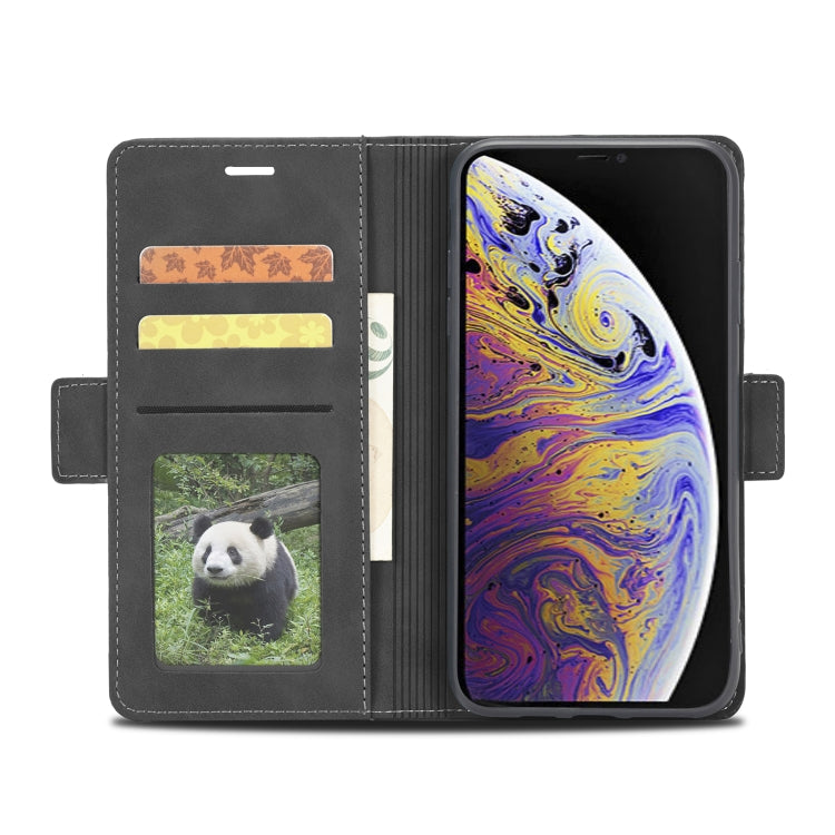 Custodia portafoglio in pelle per iPhone SE 2022 e 7