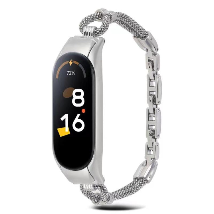 Cinturino metallo con catena in rame per Xiaomi Mi Band 3-7