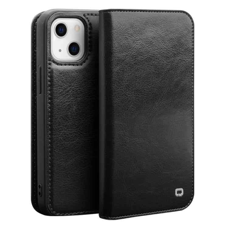 Custodia portafoglio in pelle per iPhone 14 Pro