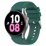 Cinturino in silicone effetto pelle per Samsung Galaxy Watch