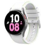 Cinturino in silicone effetto pelle per Samsung Galaxy Watch