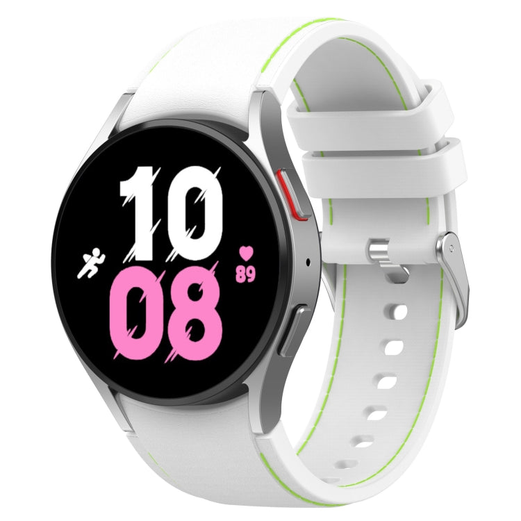Cinturino in silicone effetto pelle per Samsung Galaxy Watch