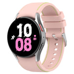 Cinturino in silicone effetto pelle per Samsung Galaxy Watch