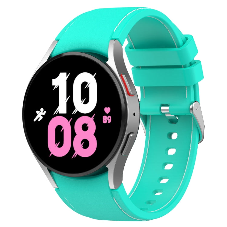 Cinturino in silicone effetto pelle per Samsung Galaxy Watch