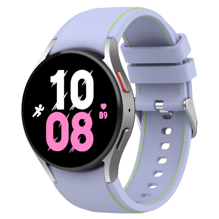 Cinturino in silicone effetto pelle per Samsung Galaxy Watch