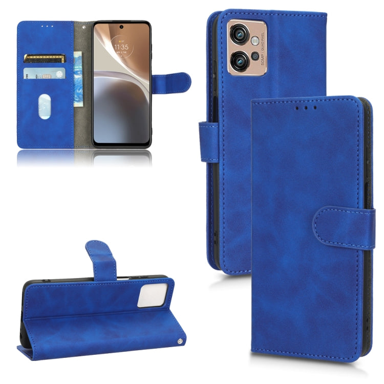 Custodia in pelle con vibrazione magnetica per Motorola Moto G32, T-Mobile Revvl