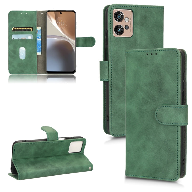 Custodia in pelle con vibrazione magnetica per Motorola Moto G32, T-Mobile Revvl