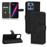 Custodia in pelle con vibrazione magnetica per Motorola Moto G32, T-Mobile Revvl