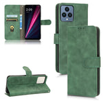 Custodia in pelle con vibrazione magnetica per Motorola Moto G32, T-Mobile Revvl