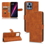 Custodia in pelle con vibrazione magnetica per Motorola Moto G32, T-Mobile Revvl