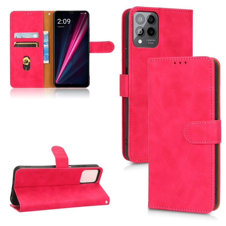 Custodia in pelle con vibrazione magnetica per Motorola Moto G32, T-Mobile Revvl