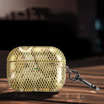 Custodia protettiva effetto pelle snakeskin per AirPods 3