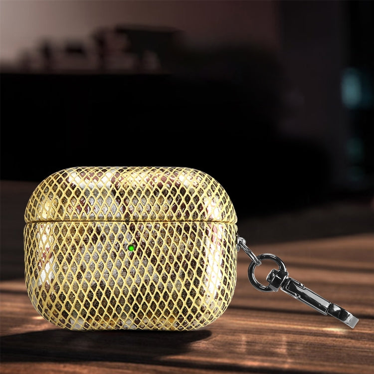 Custodia protettiva effetto pelle snakeskin per AirPods 3
