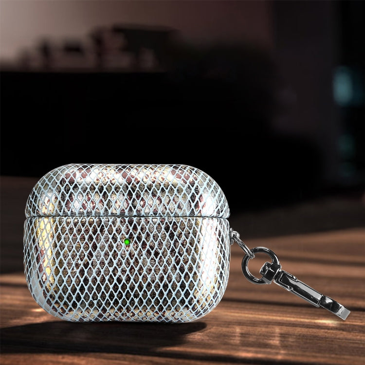 Custodia protettiva effetto pelle snakeskin per AirPods 3