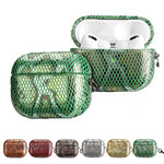 Custodia protettiva effetto pelle snakeskin per AirPods 3