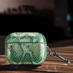Custodia protettiva effetto pelle snakeskin per AirPods 3